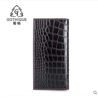 gete the new mans leather wallet long leather business crocodile leather wallet