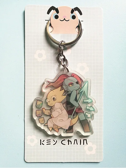 Игровой Брелок «подземная сказка» Frisk Toriel Sans Papyrus Undyne Alphys Mettaton Asgore Flowey Asriel Chara акриловый брелок очаровательные подарки