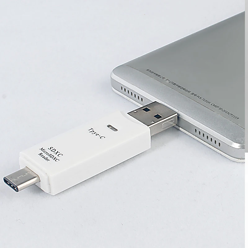 RSExplorer все в 1 кардридер USB тип c OTG к Micro 2 0 TF для SD адаптер Планшетные ноутбуки