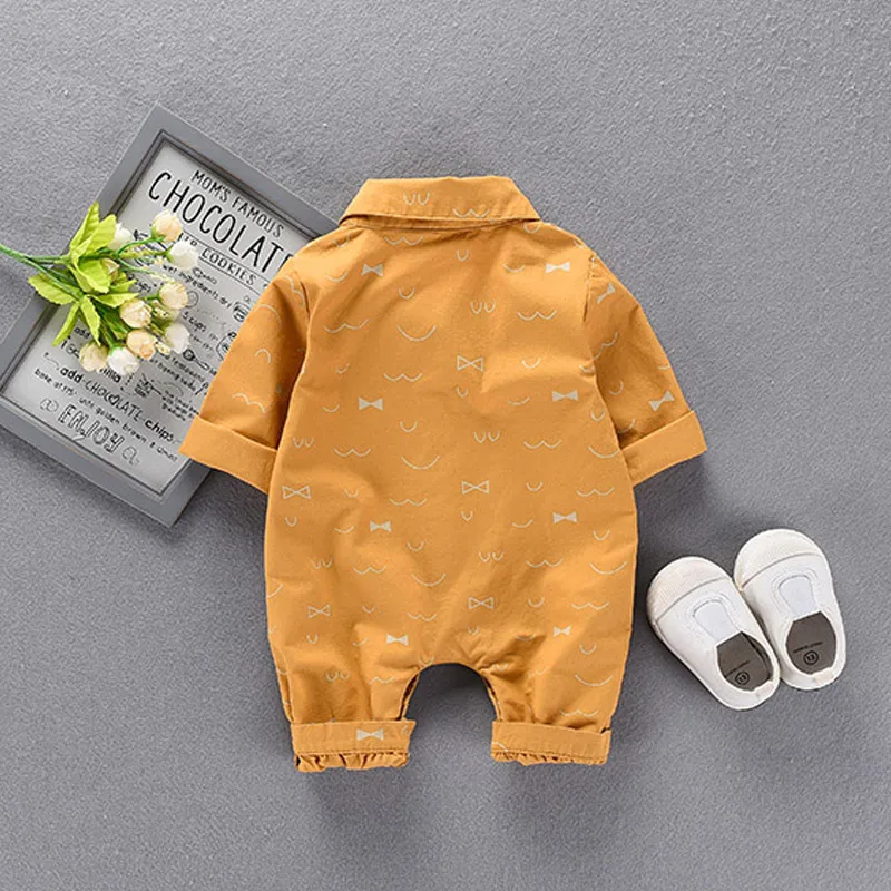 2019 новорожденный Детский комбинезон с длинным рукавом облегающий костюм 100%