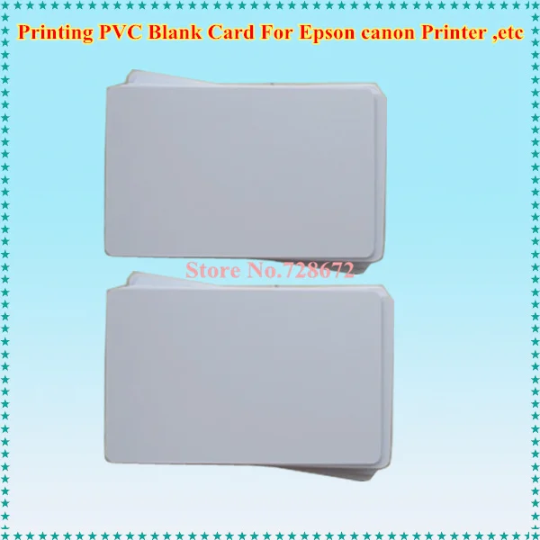 Пустая карточка из ПВХ для струйных принтеров Epson /Canon P50 T50 T60 L800 R200 R230 R260 IP4810 IP4700