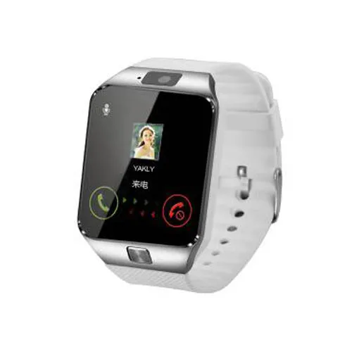 Новые Модные Смарт-часы DZ09 Bluetooth Smartwatch С sim-картой TF Solt шагомер наручные часы для Android IOS смартфонов - Цвет: white