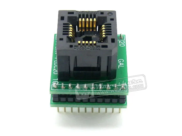 PLCC20 к DIP20 программатор адаптер Yamaichi IC для пакет 1 27 мм шаг|adapters for programmer|adapter