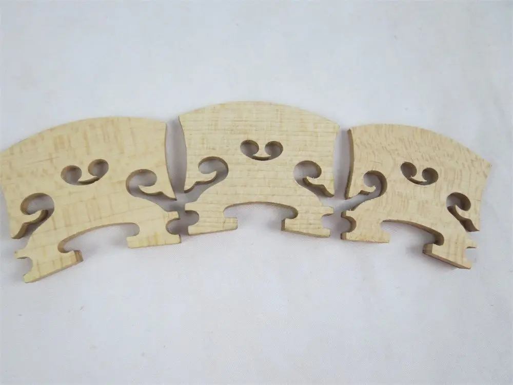 60 шт. аксессуары для скрипки с лазером клена|violin bridge|violin accessoryviolin bridge 4/4 |