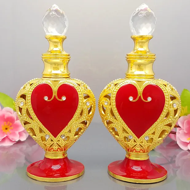 

10ml Musilm Islamic Gold/Silver Drop Essential Bottle Eye Glass Dropper Liquid Bottle Gift Box Packing Wedding Favor P016