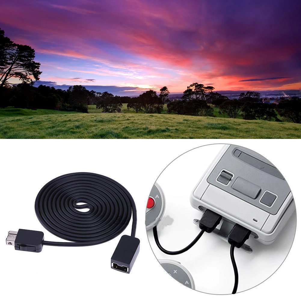 Удлинительный кабель Шнур для nintendo SNES Mini классический контроллер wii NES УДЛИНИТЕЛЬ шнур