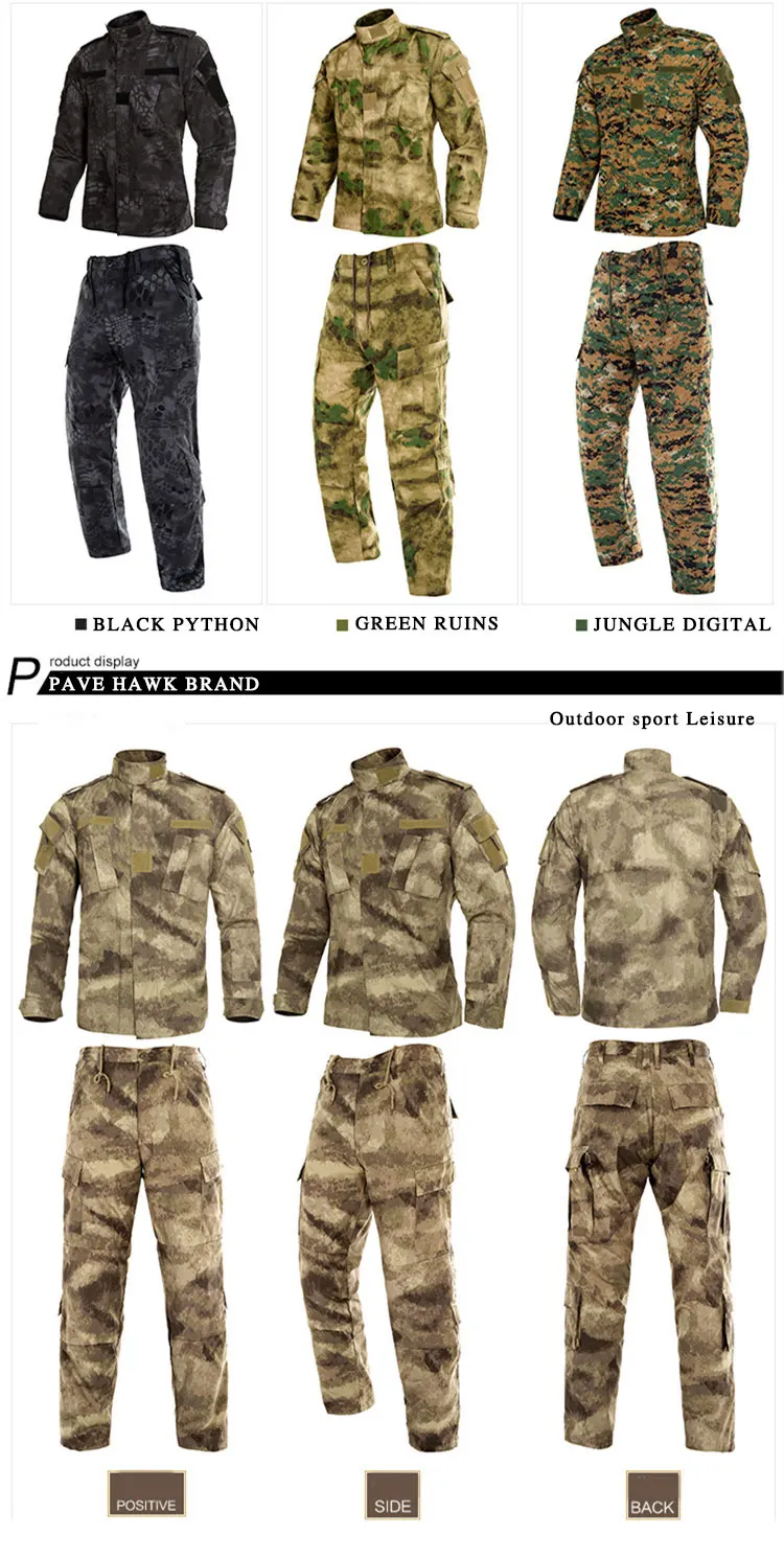 PAVEHAWK сетчатый тканый набор походных курток мужские уличные спортивные походные военные тактические брюки армейские карго камуфляжные брюки