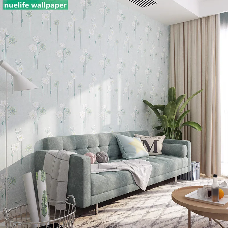 Yellow 3d flower non-woven wallpaper living room bedroom wedding shop office restaurant TV background wall paper | Обустройство дома