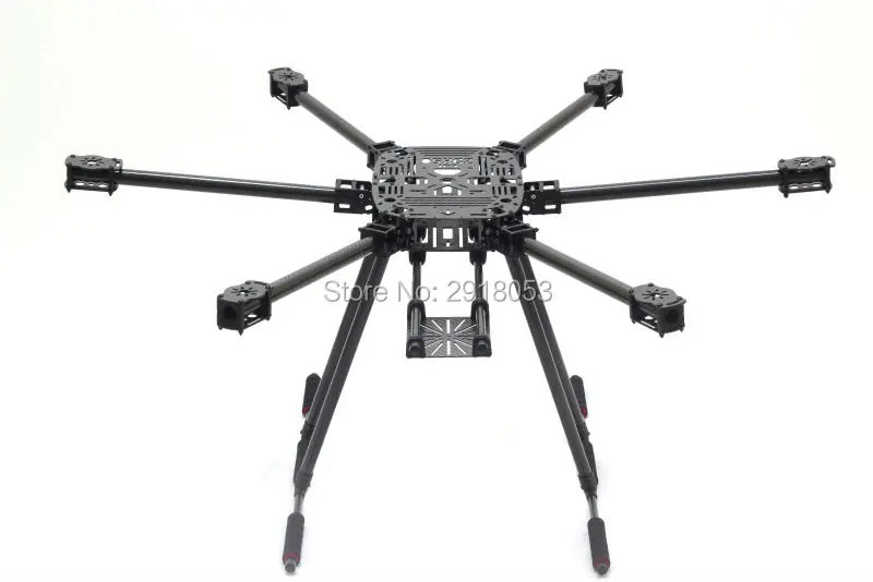 ZD850 полностью из углеродного волокна 850 мм комплект рамы с раздвижным шасси
