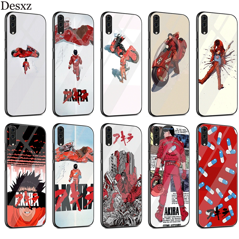 Стеклянный чехол Desxz Akira 1988 для Huawei P10 P20 Lite Pro P Smart Mate 10 20 Y6 Y9 Honor 7A 8X 9