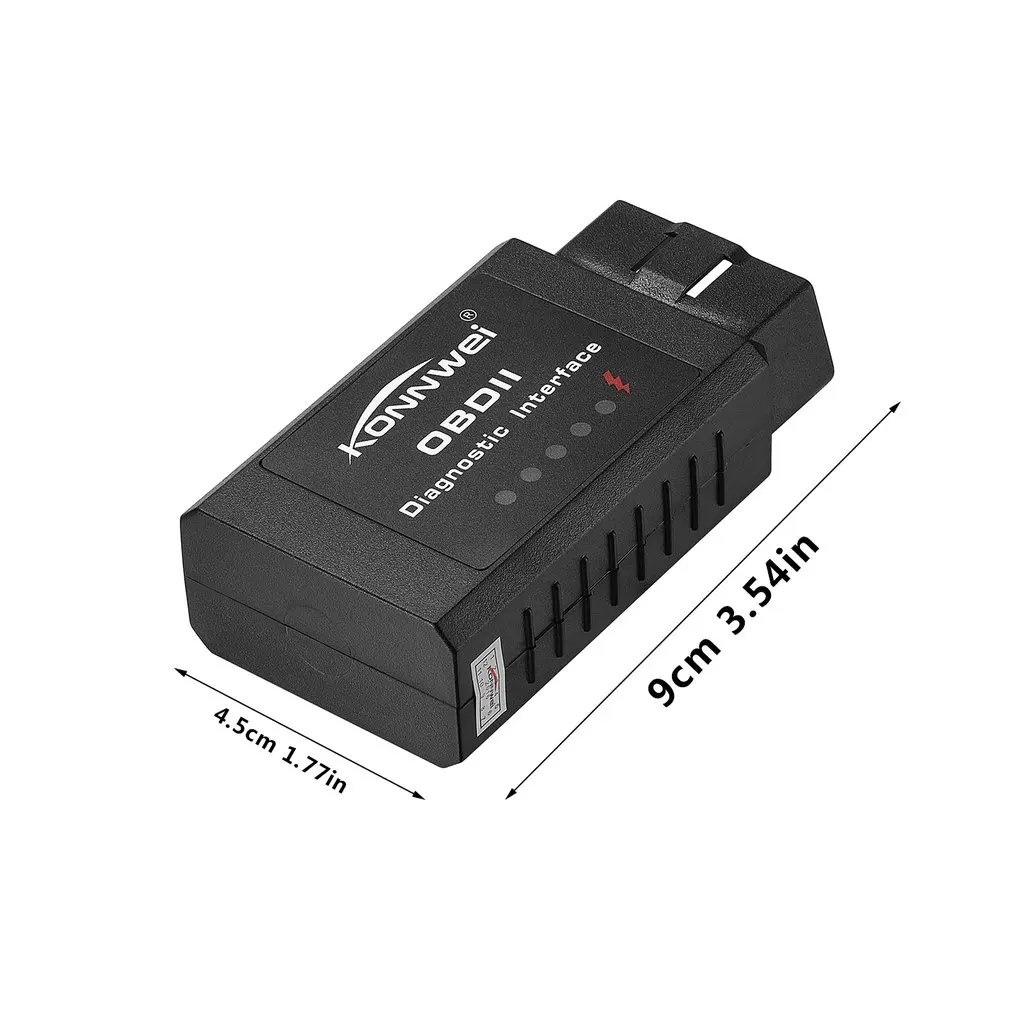 Высокая точность KW910 полный протокол ELM327 OBD2 Диагностический прибор для