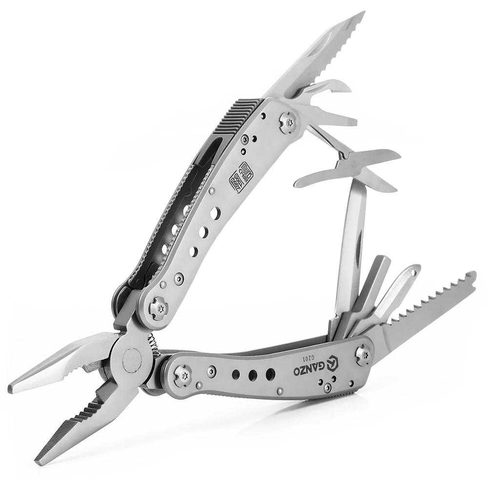 New Multitool Alicates G201 Multi Tool Pliers with Specification Screwdriver Knife For Adventure Camping Climbing Gifts | Инструменты