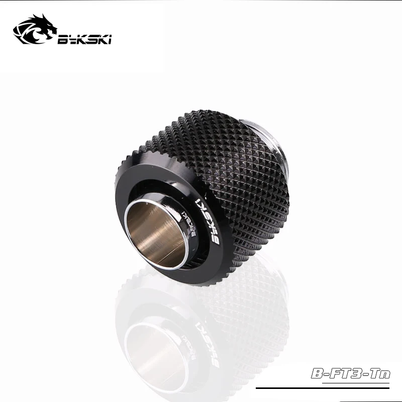 BYKSKI черная версия G1/4 штекер/шланг фитинг/OD14mm фитинг для жесткой трубки/фильтр/термометр/поворотный фитинг/переключатель воды - Цвет лезвия: 10-13mm Hose Fitting