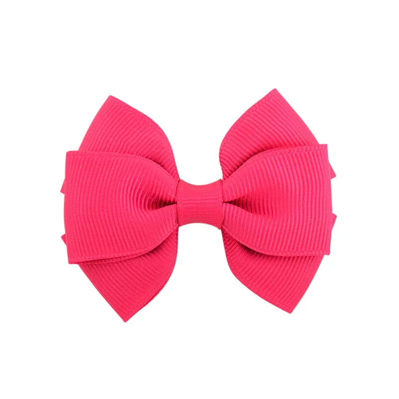 Baby Girls Hair Clip Small Ribbon Bows Hairpins Boutique Barrette Hairgrip Solid Girl Accessoriess | Детская одежда и обувь