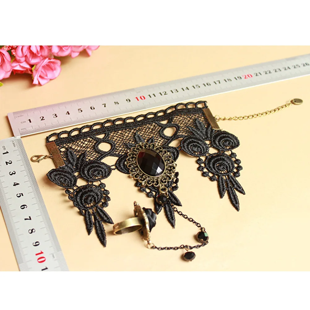 1 шт. браслет Элегантный Готический Ретро винажные классические вампир розовая