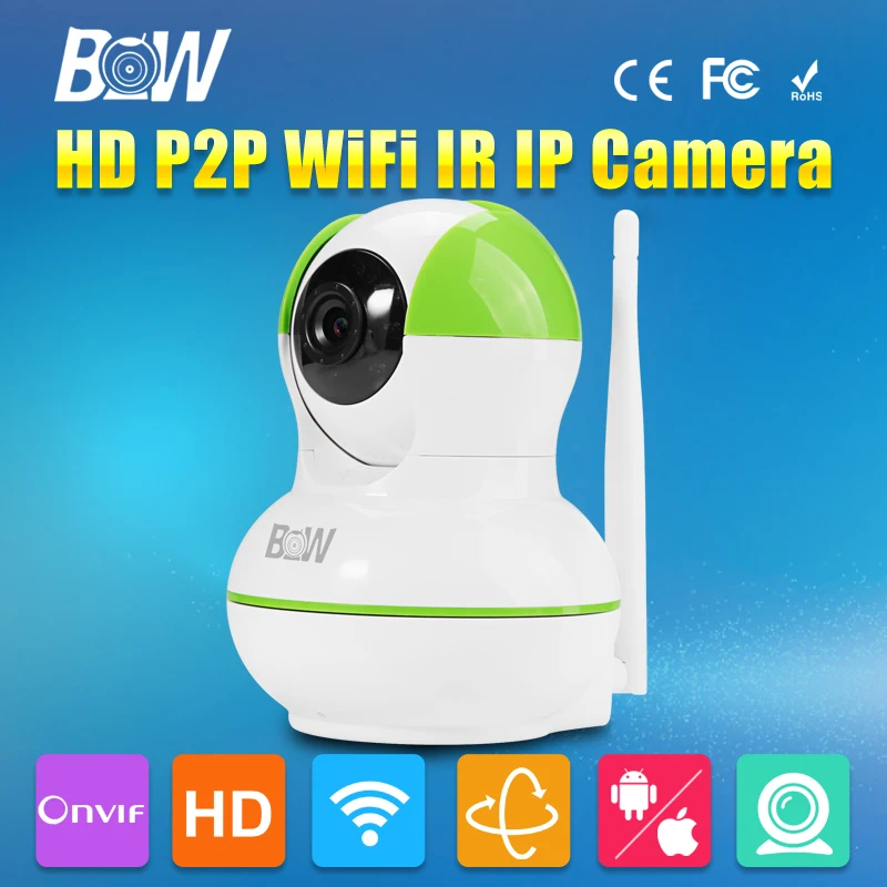 Bw IP коробка Камера HD Беспроводной Wi-Fi безопасности домашнего видео