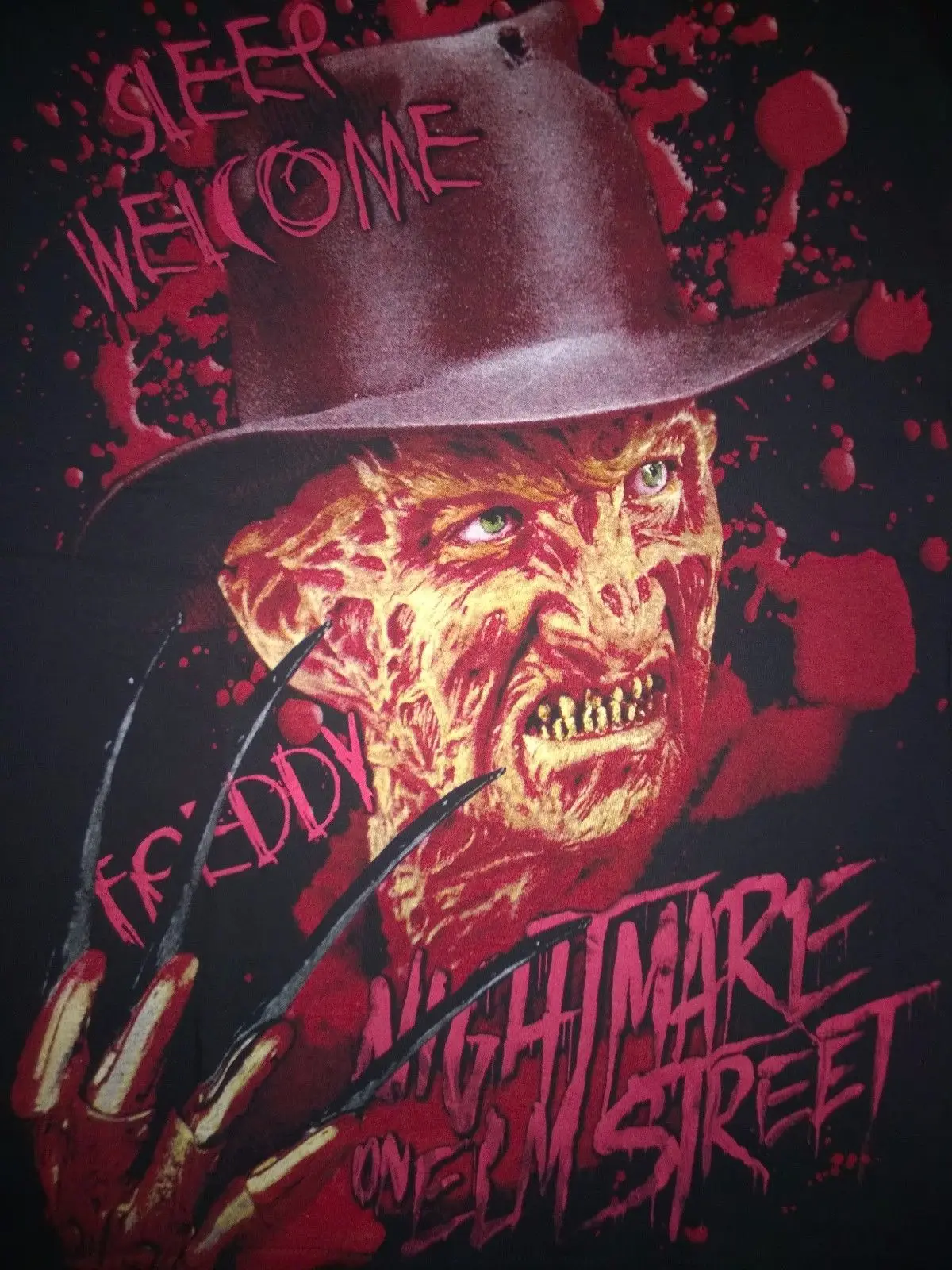 Фредди футболки с Крюгером кошмар на Elm Street Хэллоуин Friday13 Джейсон ужас рукав