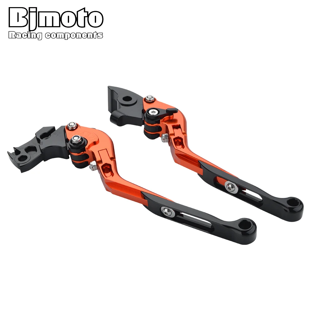 BJMOTO CNC Складные Выдвижные Регулируемые рычаги тормозной муфты мотоцикла для KTM Duke