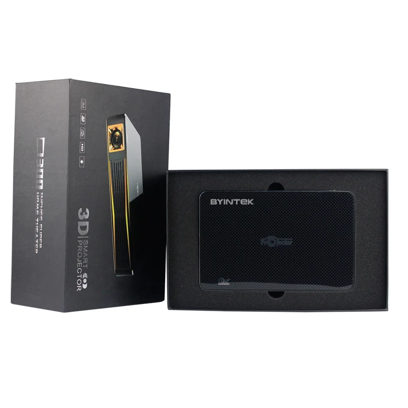 Byintek MD324 200 дюйма Главная Театр видео HDMI USB Android Smart Bluetooth Wi Fi 4.0 AirPlay Miracast Мини DLP LED 3D