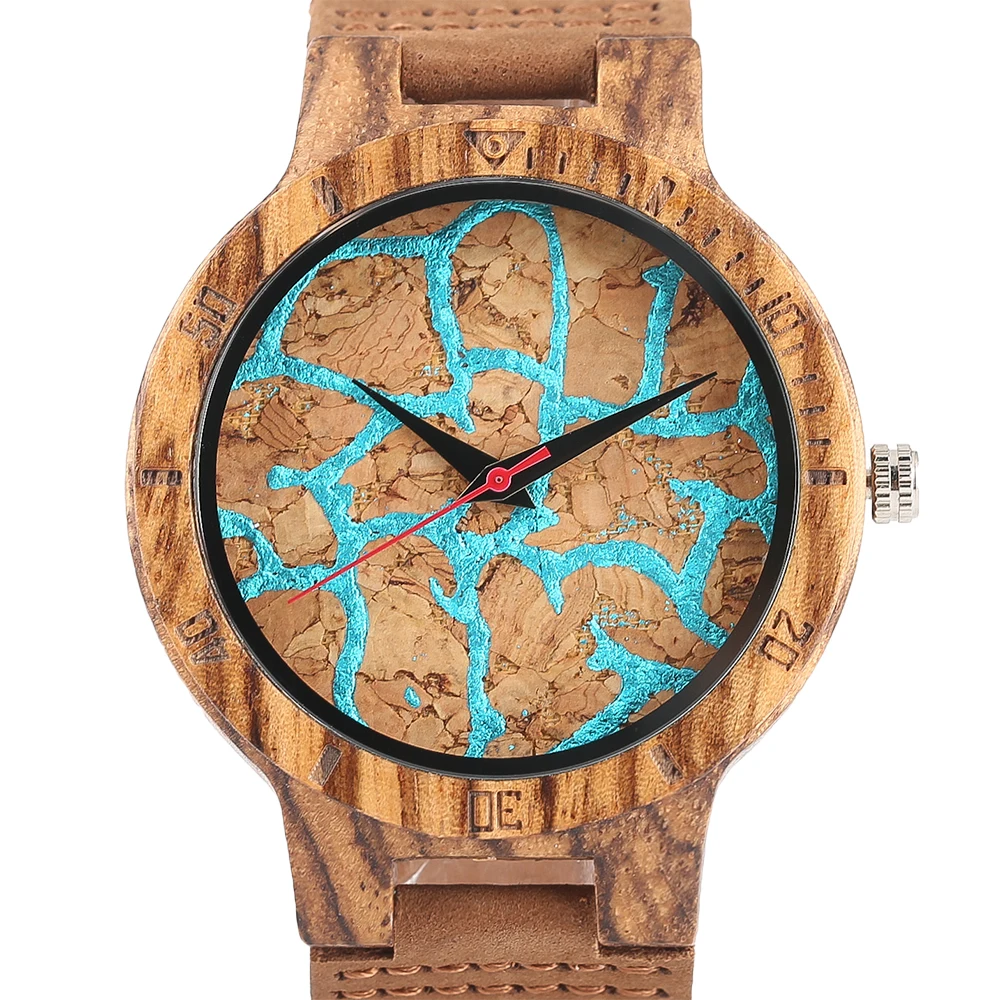 4 вида креативных деревянных часов 100% натуральные бамбуковые деревянные