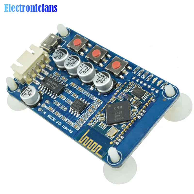 PAM8403 Bluetooth 4 0 аудио приемник HF11 CSR8635 стерео усилитель модуль USB интерфейс для