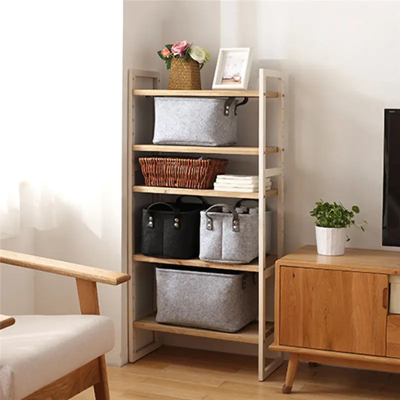 Войлочная складная корзина для хранения белья сумка грязной одежды держатель