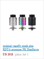 Vapefly Galaxy MTL RTA 3 мл/5 мл емкость Galaxy MTL RTA 8 контроль воздушного потока приносит лучший вкус против Berserker MTL