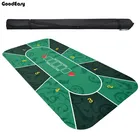 2,4 м Делюкс замши резиновая Техасский Холдем скатерть для покера с цветочным узором казино покера комплект Настольная игра коврик покер аксессуар