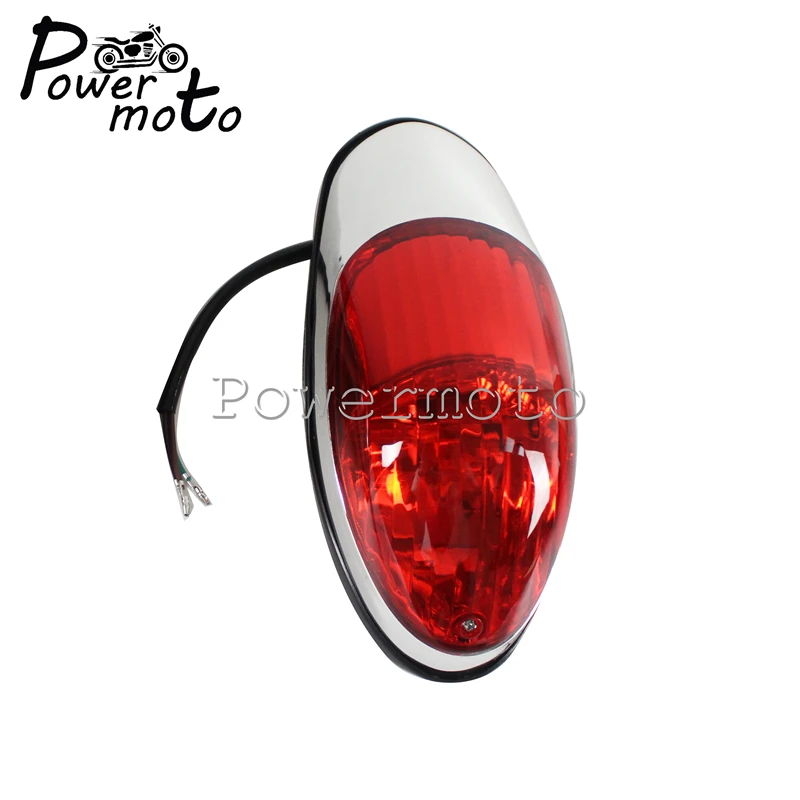 Задний фонарь для мотоцикла стоп-сигнал Honda Yamaha Suzuki Kawasaki Harley Cafe Racer Chopper Cruiser 12 В |