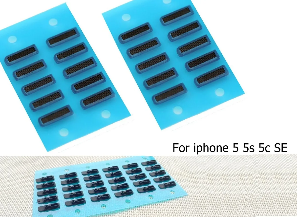Громкий динамик микрофон и наушники защита от пыли сетка рамка для iPhone 5 5s 5c SE