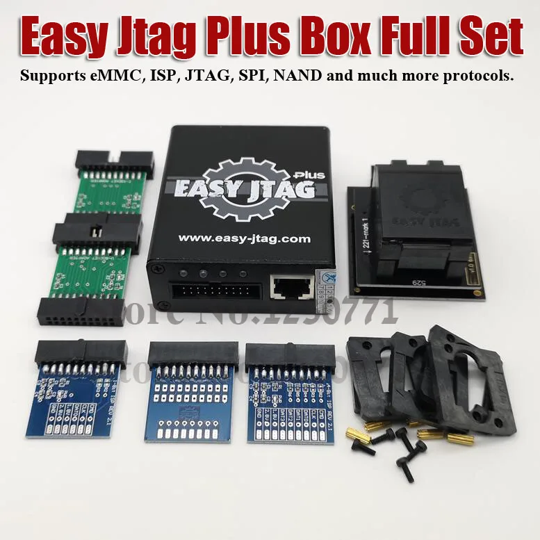 2020 новая версия Полный комплект Z3X Easy Jtag plus box + EMMC разъем для HTC/ Huawei/LG/ Motorol /Samsung