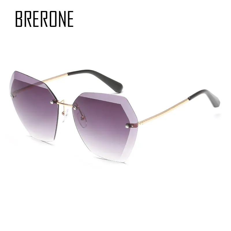 Очки солнцезащитные BRERONE B6683 женские квадратные модные брендовые дизайнерские