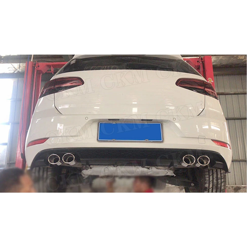 Задний диффузор для спойлера Golf MK7.5 VW 7 5 Standard и GTI 2017 2018 2019 PP защита