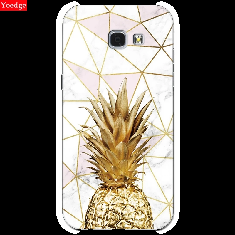 Силиконовый чехол для samsung Galaxy A5 a520f A520 мультяшный милый чехол для телефона для samsung A5 мягкий ТПУ мраморный чехол