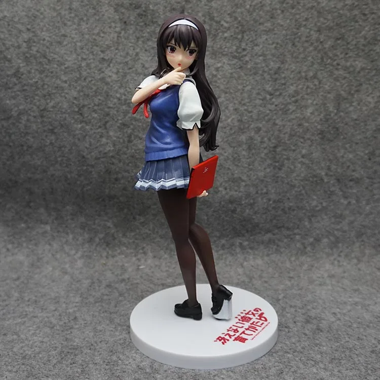 Аниме Saenai Heroine No Sodatekata Kasumigaoka Utaha школьная форма Ver ПВХ экшн фигурка Коллекционная