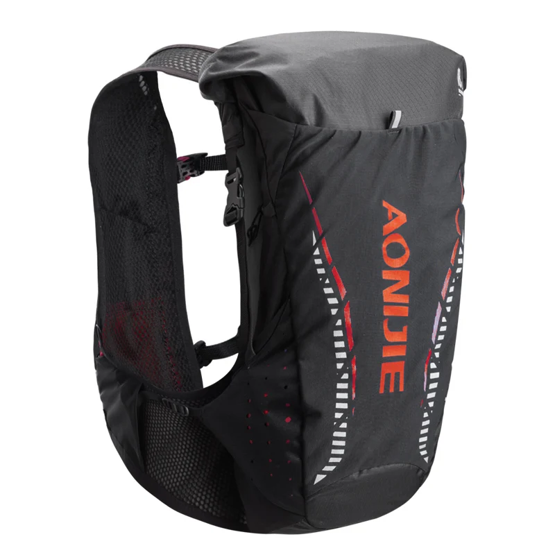 C943red AONIJIE 18L Открытый легкий гидратационный рюкзак, сумка, жилет для 2L водяного пузыря, Походов, Кемпинга, бега, марафона, гонки - Цвет: C943red