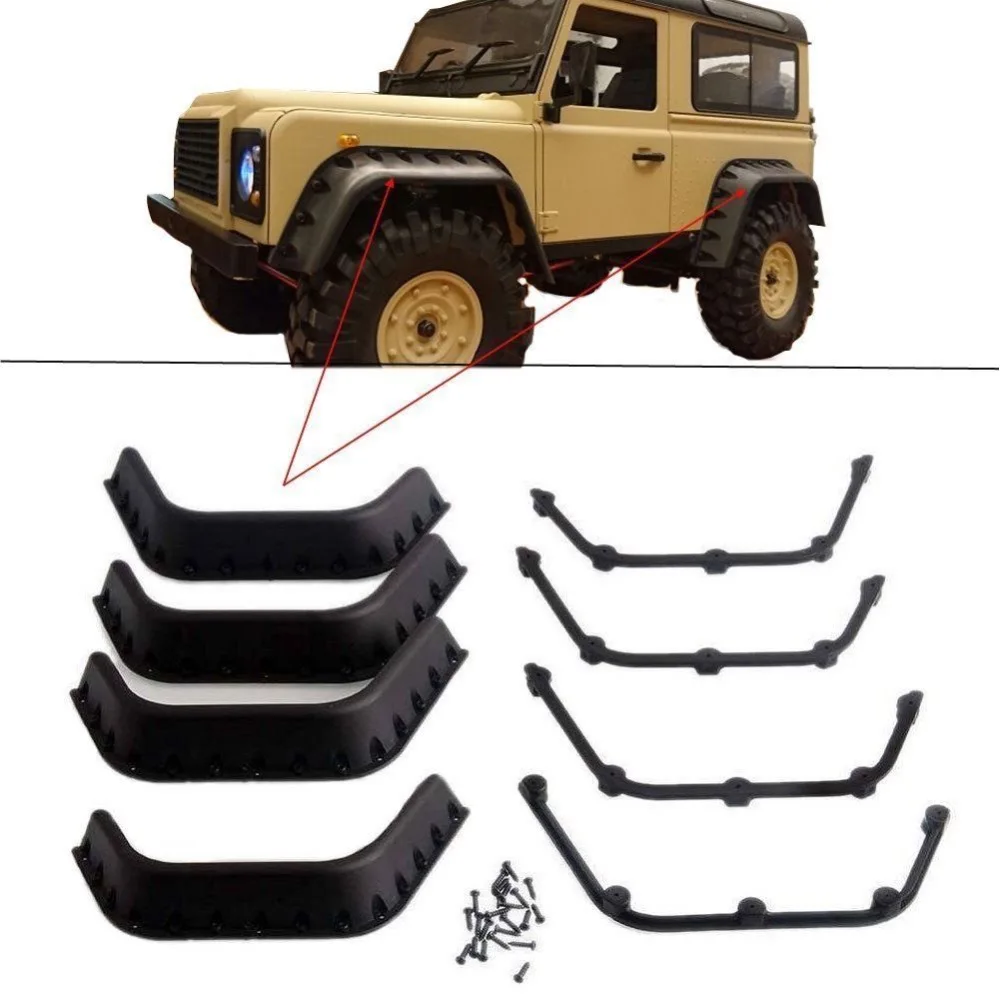 1/10 RC Гусеничный грузовик крыло вспышки для D90 автомобиля | Игрушки и хобби
