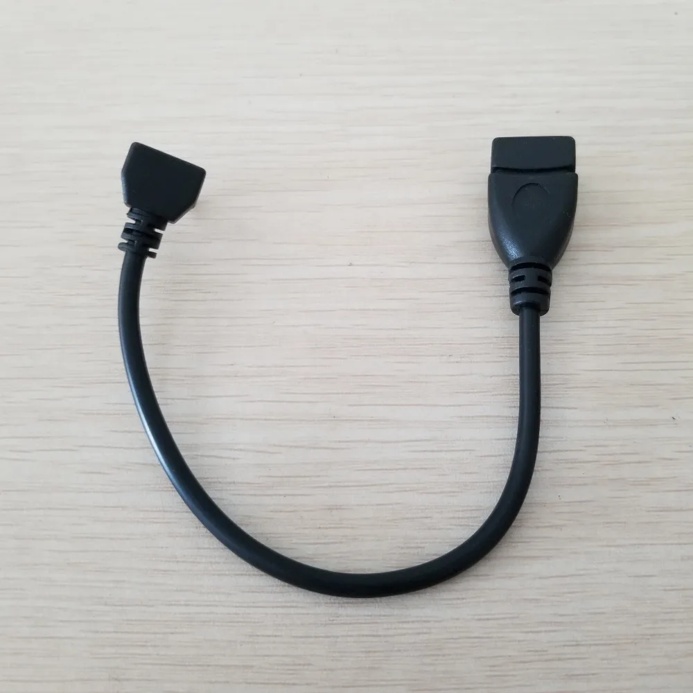 90 градусов правый угол USB вверх изгиб расширение данных зарядный кабель от