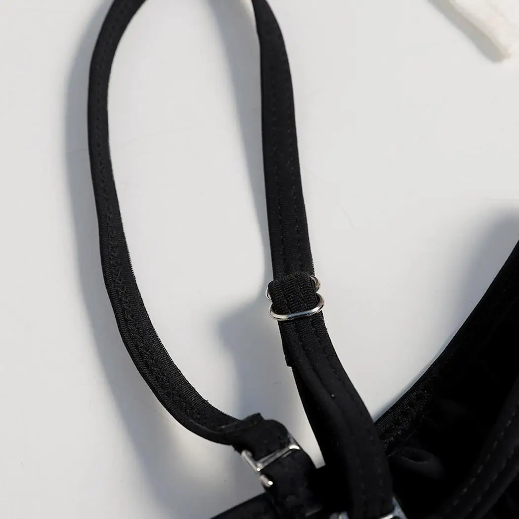 2 шт Женская мода печать с открытыми плечами цветочный в полоску высокой талией