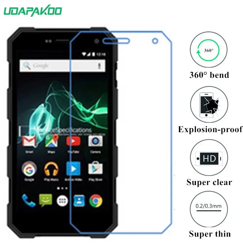 Udapakoo прозрачная закаленная (мягкое стекло) пленка для Archos 50 Saphir Nano