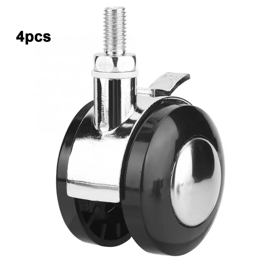 4 шт. 2 дюймовые ролики вращающиеся на 360 градусов колеса для мебели чемоданов