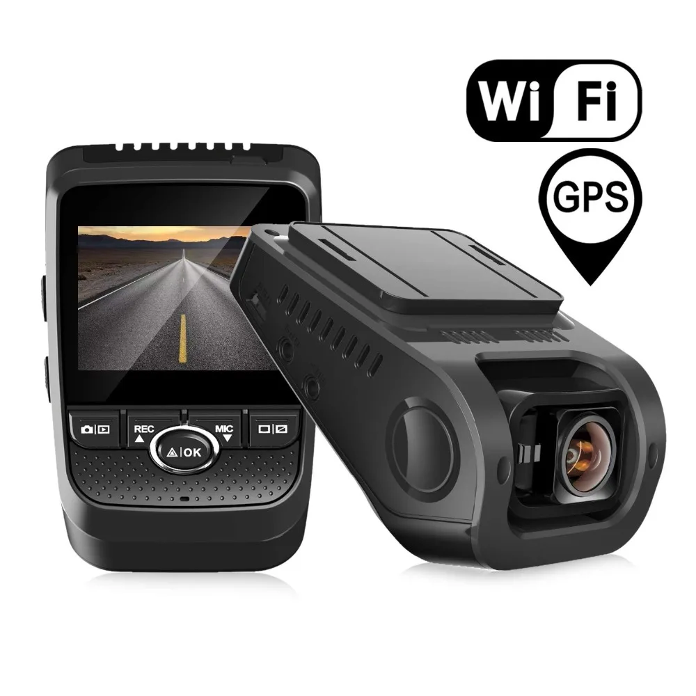 Видеорегистратор Pruveeo 112GW FHD 1080P встроенный Wi Fi GPS автомобильная камера с сенсором