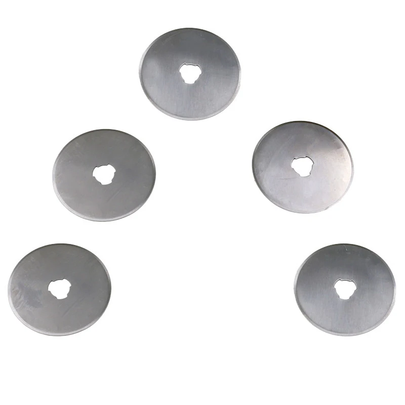 1 шт. вращающееся круглое лезвие 45 мм удобный запасной ролик лоскутные лезвия для