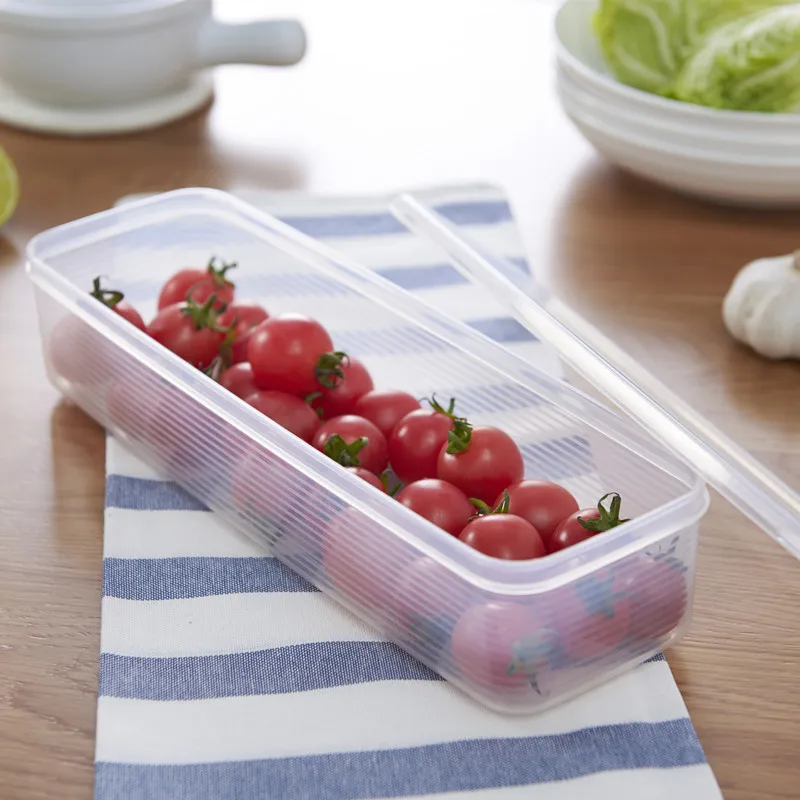 Пластик прозрачная коробка для хранения мульти Функция дома Кухня холодильник