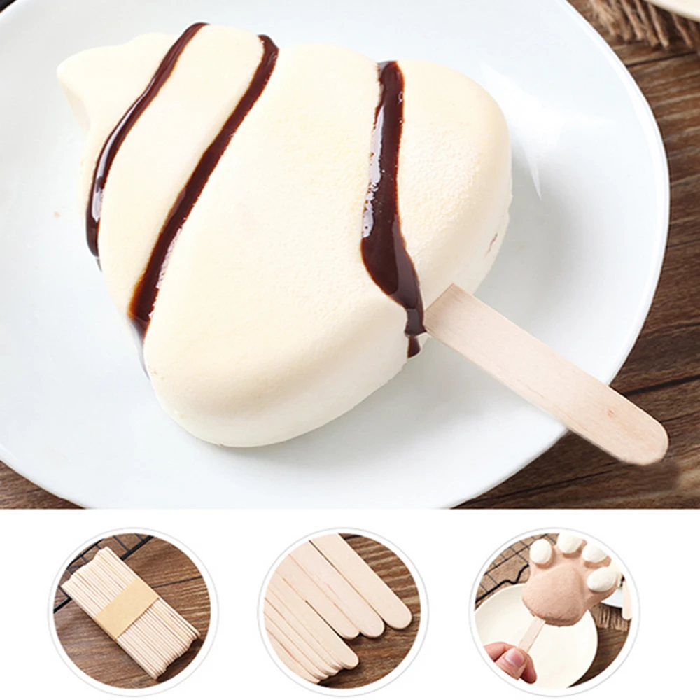 8 ячеек формы для мороженного Silcone морозильная форма мороженого DIY конфеты сок Бар