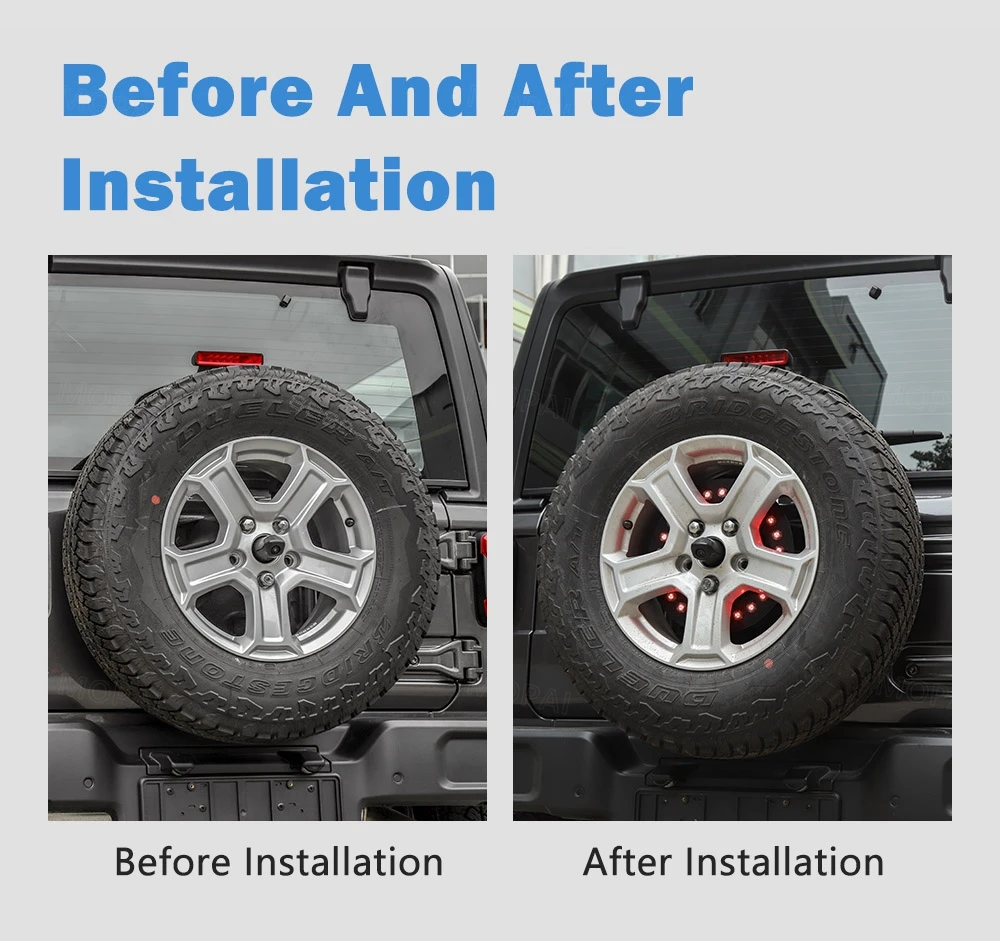 MOPAI автомобиля сигнальная лампа для Jeep Wrangler JK 2007- заднего запасное колесо тормозной светильник с светодиодный для Jeep Wrangler JL аксессуары