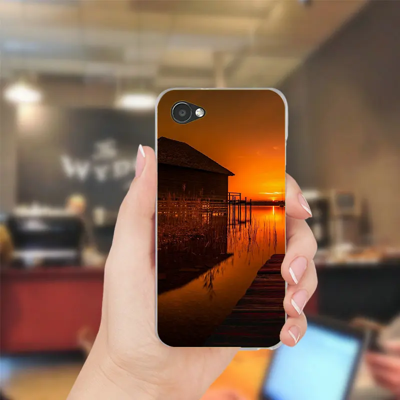 Закат Пирс Силиконовые Мягкий ТПУ Мобильные аксессуары для мобильного телефона