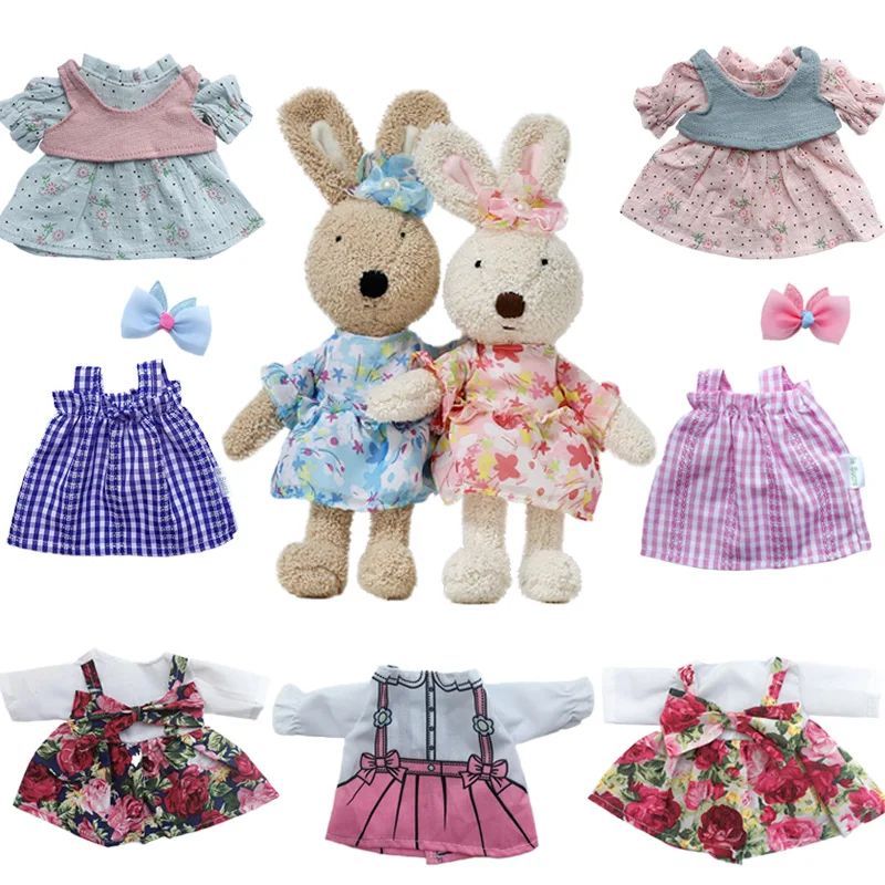 Одежда для кукол 30 см Le Sucre плюшевая кукла кролика и 1/6 BJD девочек Цветочное платье