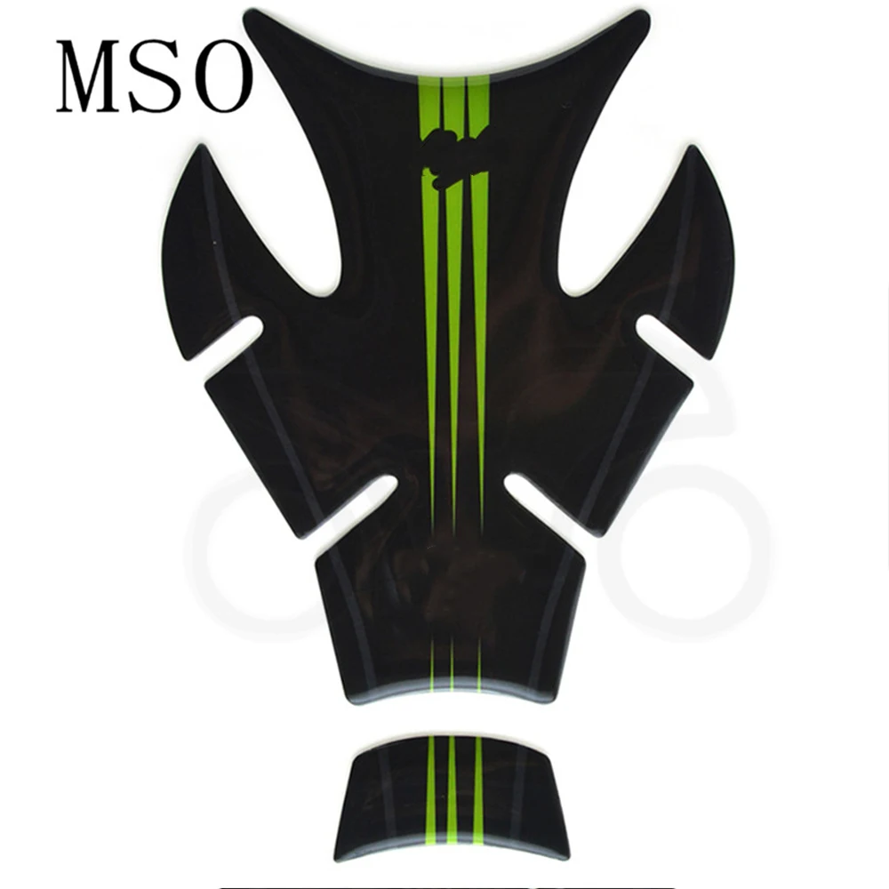 Наклейка на мотоцикл Pad защита бака Танк стикеры s 3D Fishbone стиль для kawasaki NINJA 1000 NINJA250