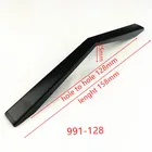 Черные ручки для шкафов из цинкового сплава, ручки для кухонных шкафов в американском стиле, ручки для ящиков, модная ручка для мебели 991-128